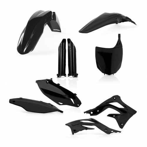 KIT PLÁSTICOS COMPLETO ACERBIS KAWASAKI KX-F 450 2012 PRETO